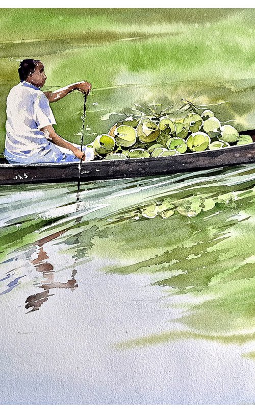 Harvest Across the Backwaters by Raji Pavithran
