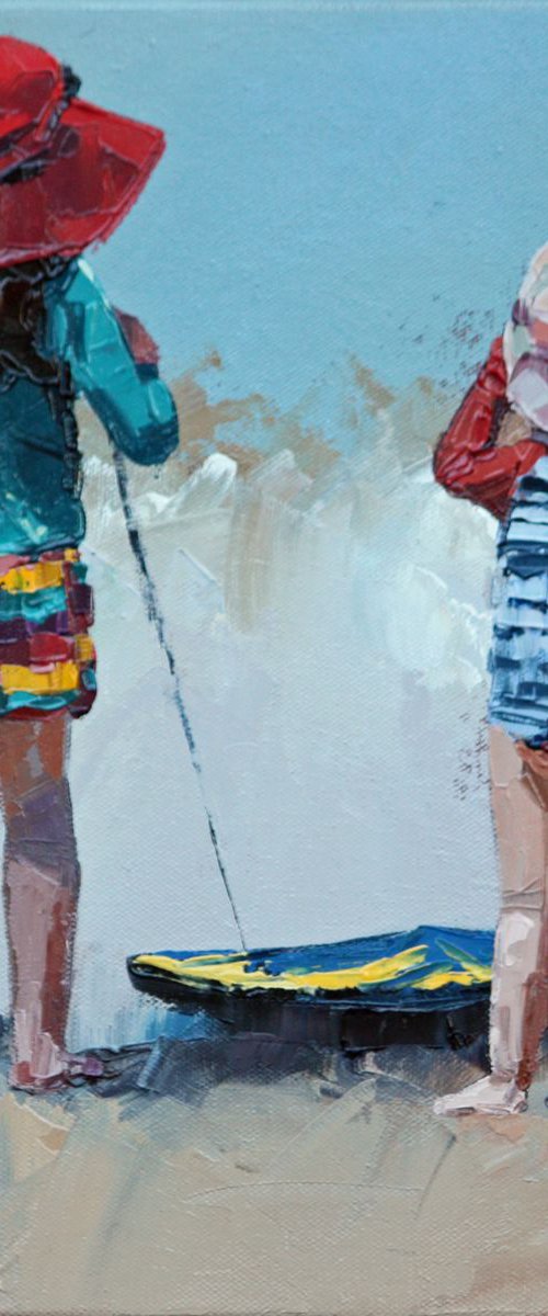 Watching The Waves II by Claire McCall