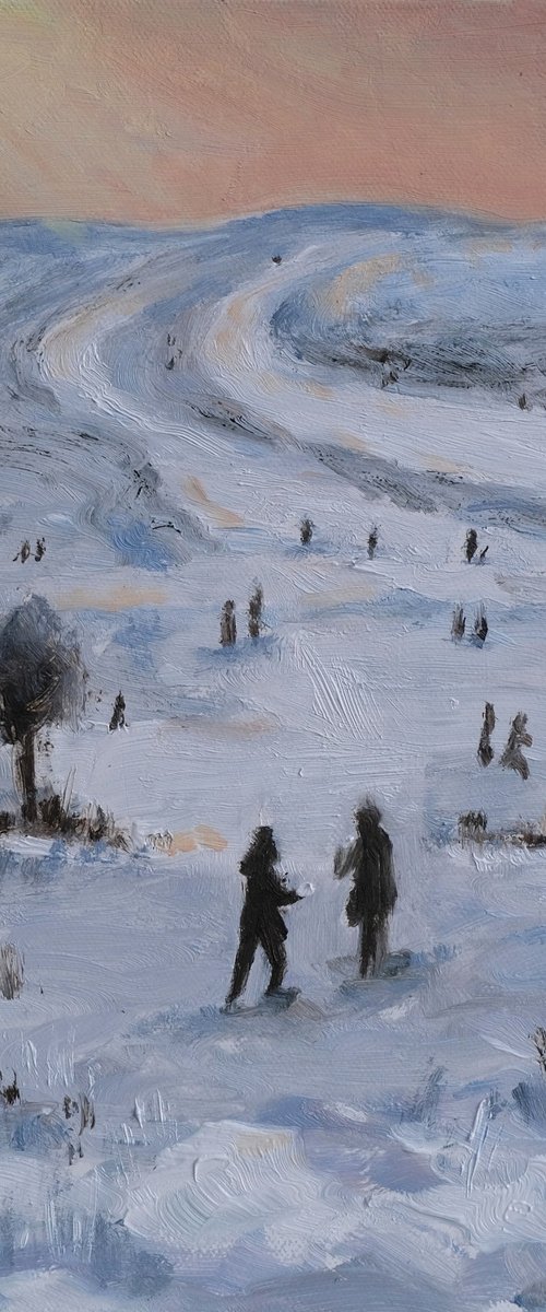 Snow fun by Kerry Lisa Davies