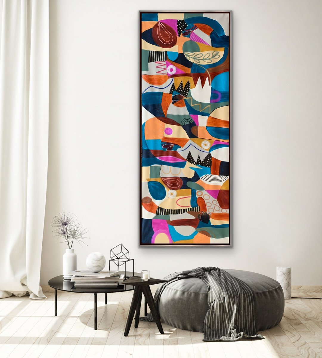 Cherished By Rashna Hackett, 27 X 72, Artwork For Sale On Artfinder