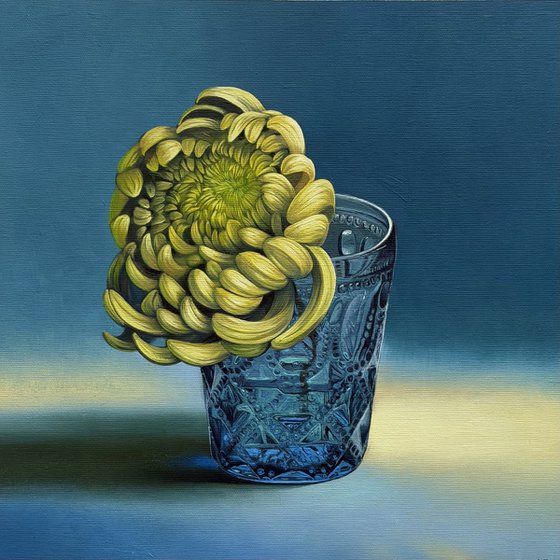Blue glass