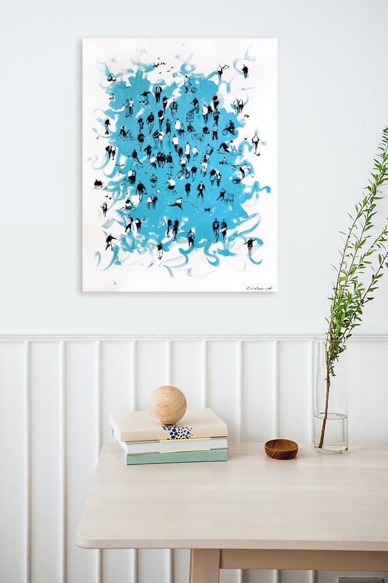 Everyone does their own thing Painting