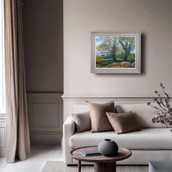 Towards the Kilburn White Horse