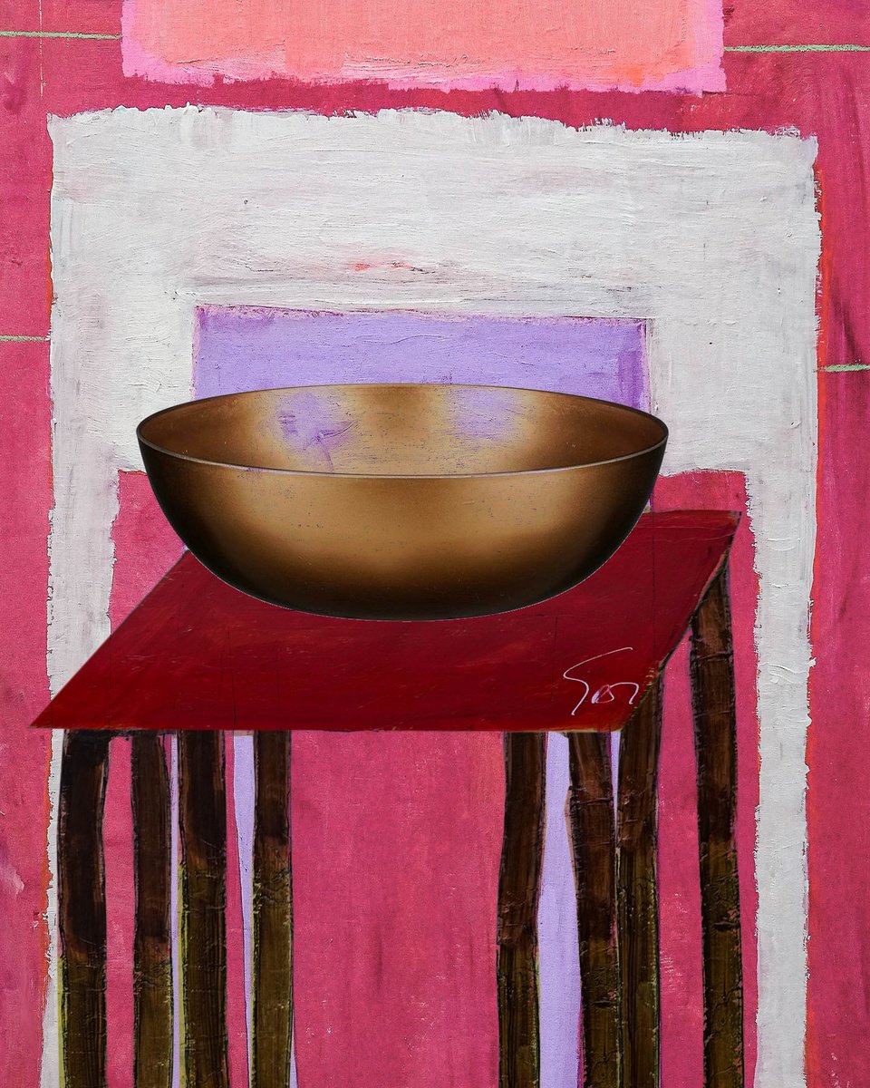 Expressive Painting , Liberation Of The Mind 146 By Geert Lemmers Fpa, 31 X 39, Artwork For Sale On Artfinder