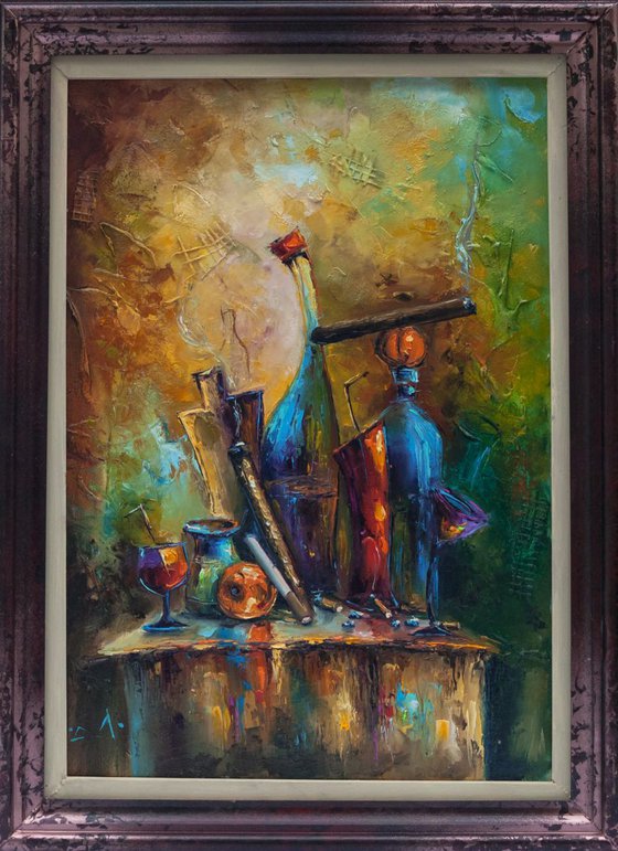 The artist is the rest, Still life Painting