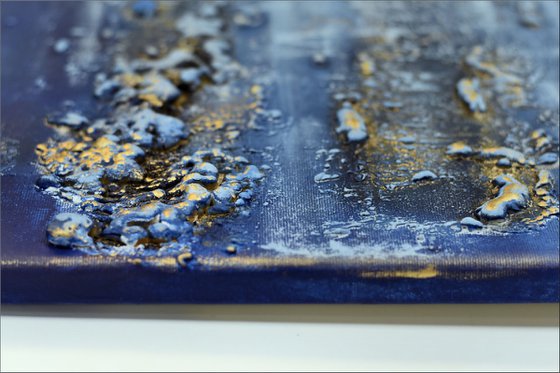 Inspiration - Structured Abstract Art, Acrylic Painting
