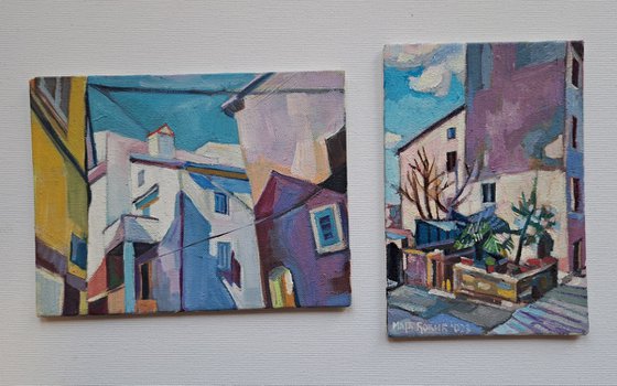 Set of two painting, 7