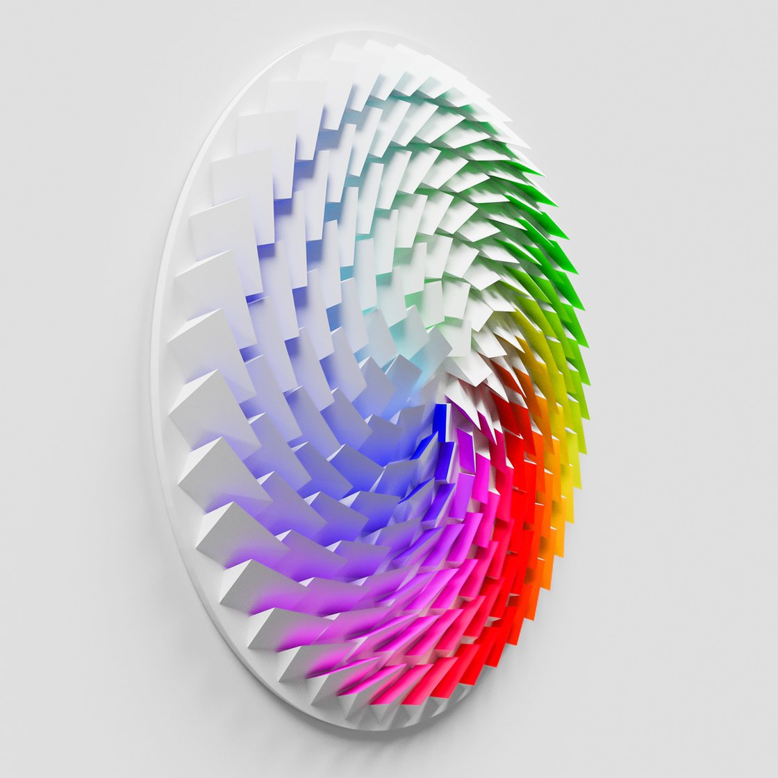 The Colors of Motion №2 Wood sculpture by Andrij Savchuk Artfinder