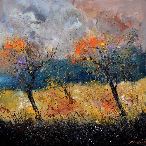 Orchard in Autumn -7723 by Pol Henry Ledent