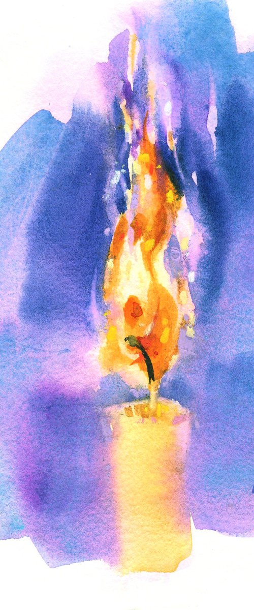 "Dancing Flame" by Ksenia Selianko
