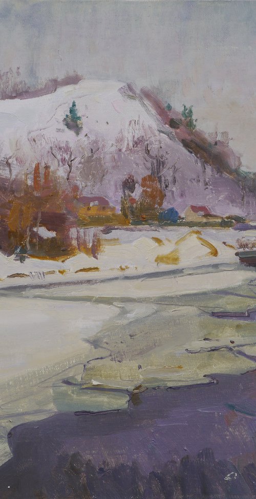 Tripolie. Winter by Victor Onyshchenko