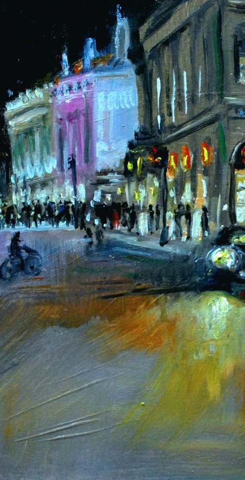 London in night 1 by Vishalandra Dakur