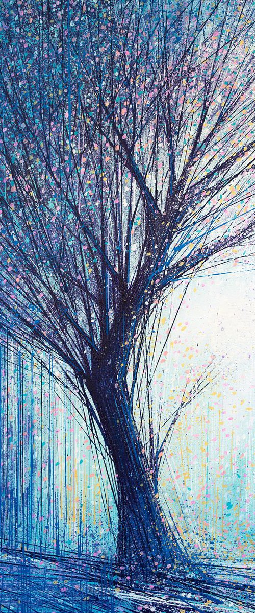 Summer Tree At Twilight by Marc Todd