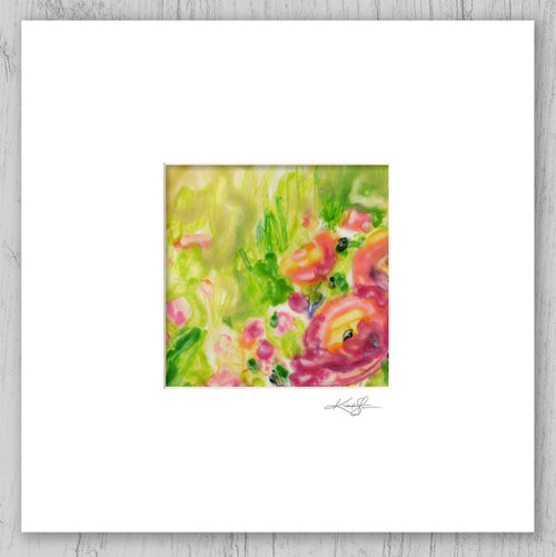 Encaustic Floral 2 by Kathy Morton Stanion