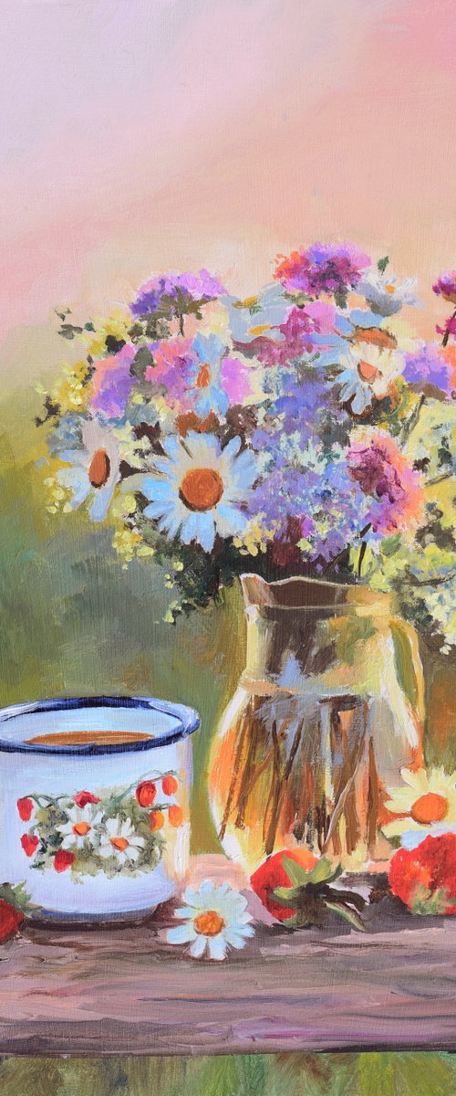 ‘Evening tea’ by Lucia Verdejo