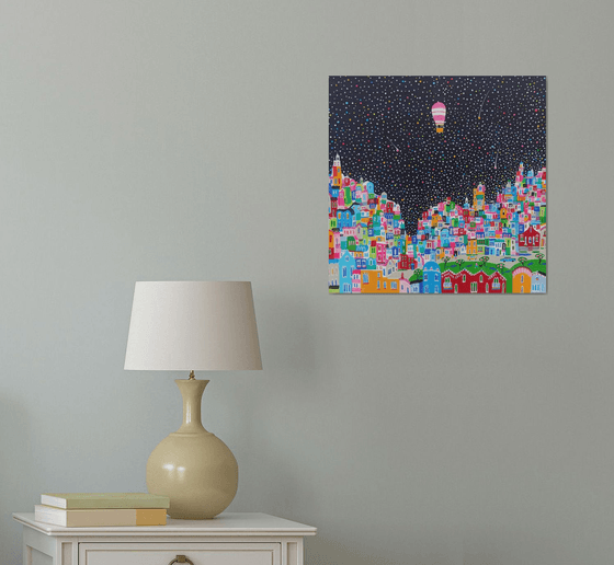A City Wrapped In Starlight