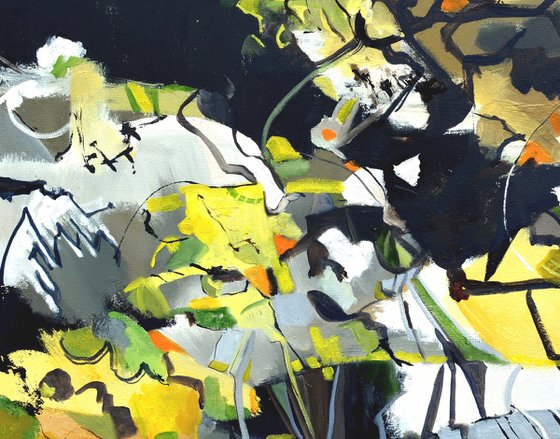 Under the leaves of dream