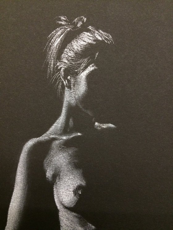 Nude noir #285 (21X29)cm