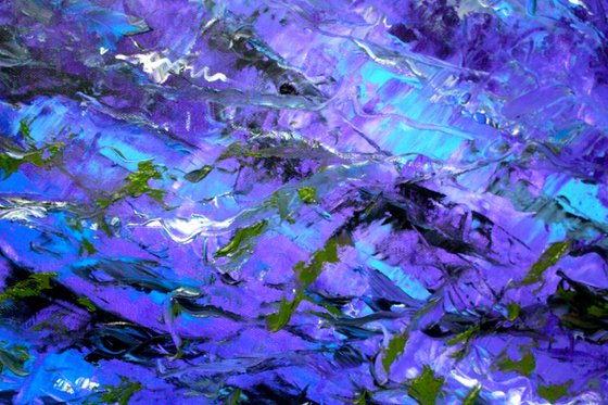 Purple Nebula - Large