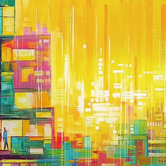 Sunset in the City