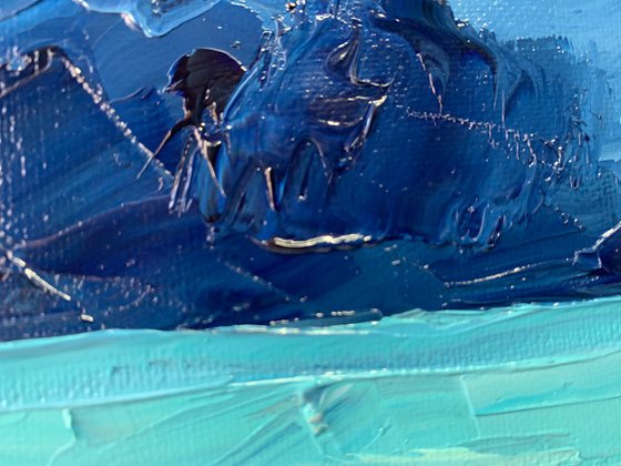 Ocean and waves.