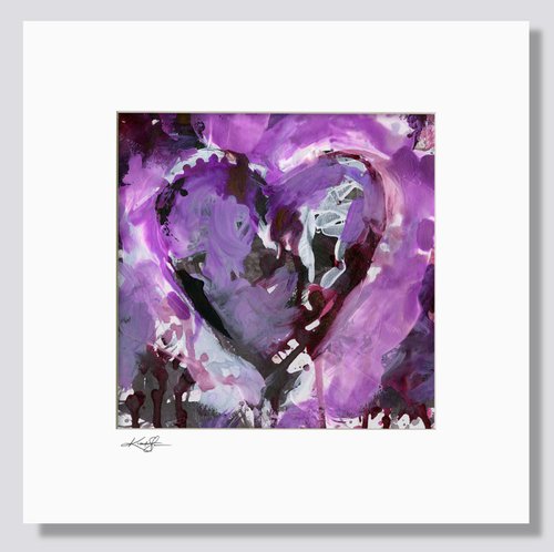 Spirit Of The Heart - Mixed Media Painting by Kathy Morton Stanion by Kathy Morton Stanion