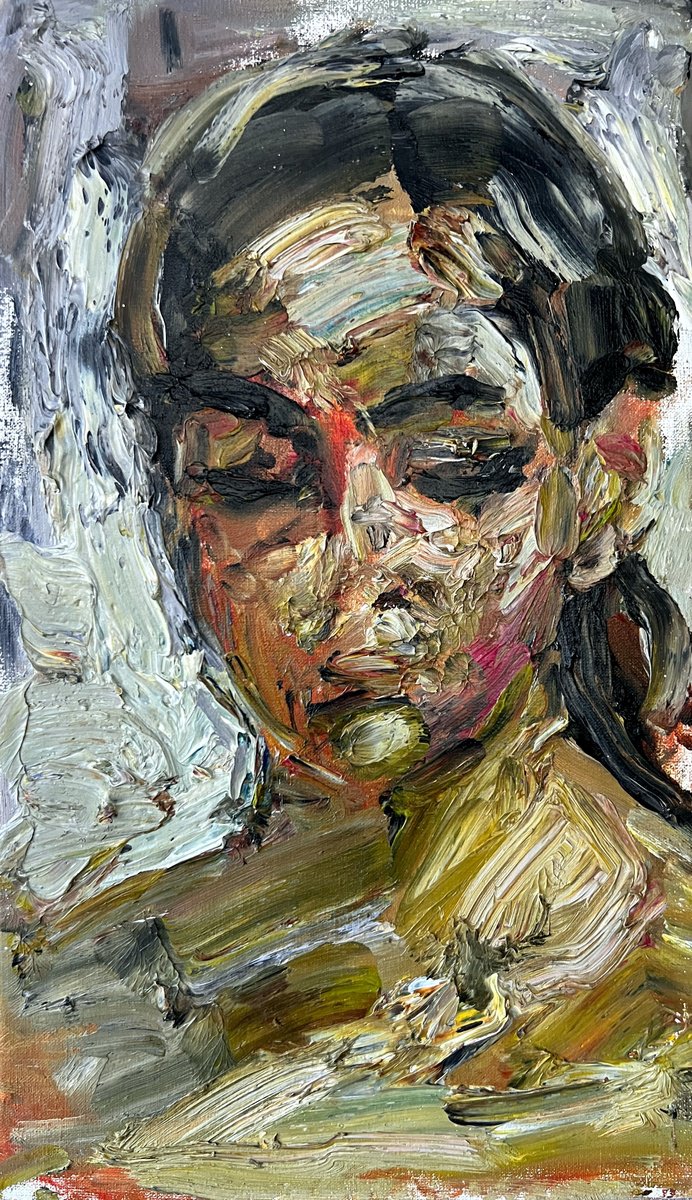 Portrait of a Girl by Zakhar Shevchuk