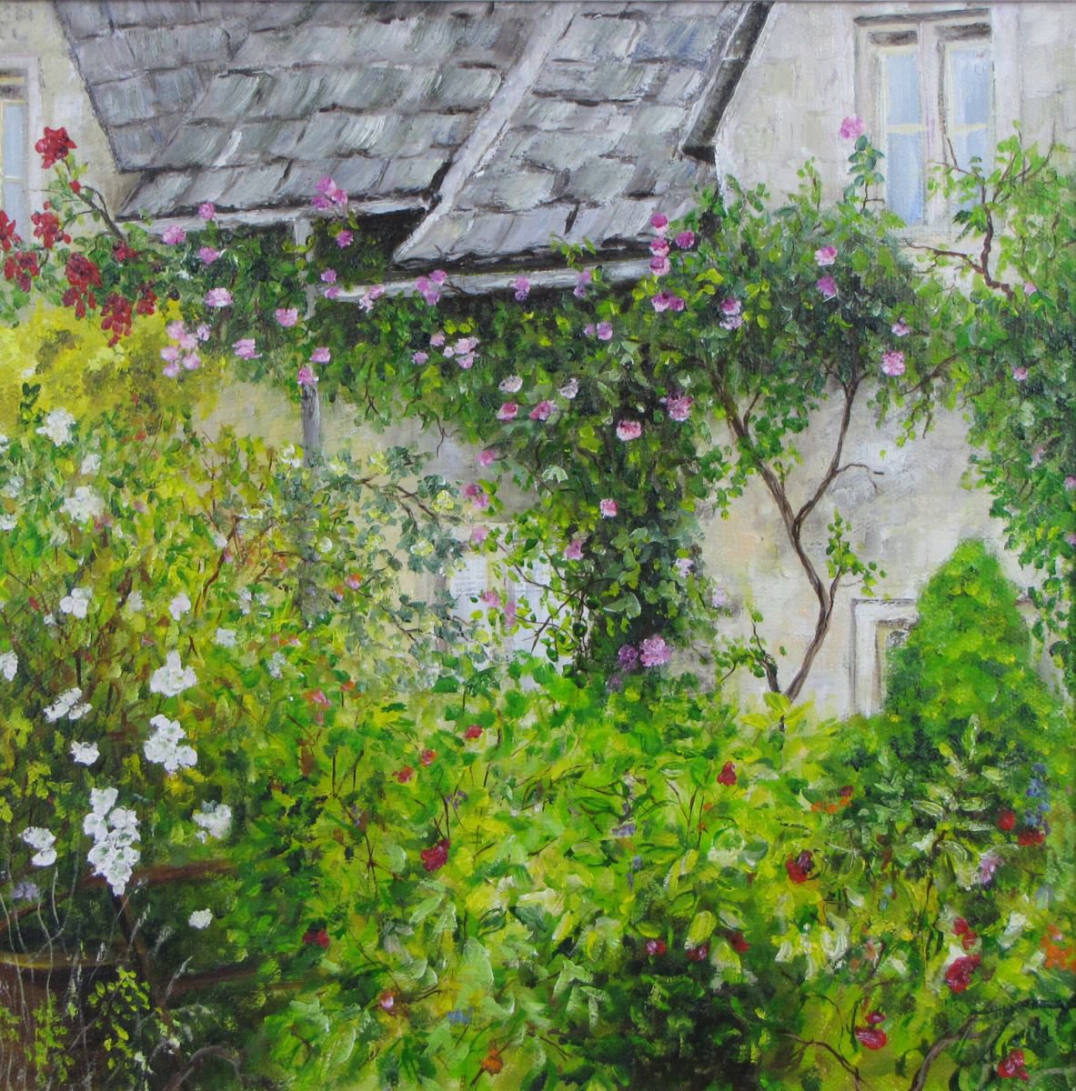 Bibury Cottage 1 by Christine Gaut