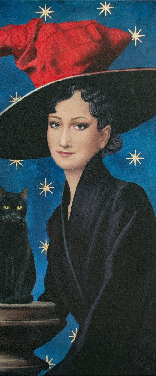 Contemporary portrait "The Stars" by Nataliya Bagatskaya
