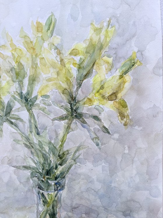 Lilies50x65 cm 2025