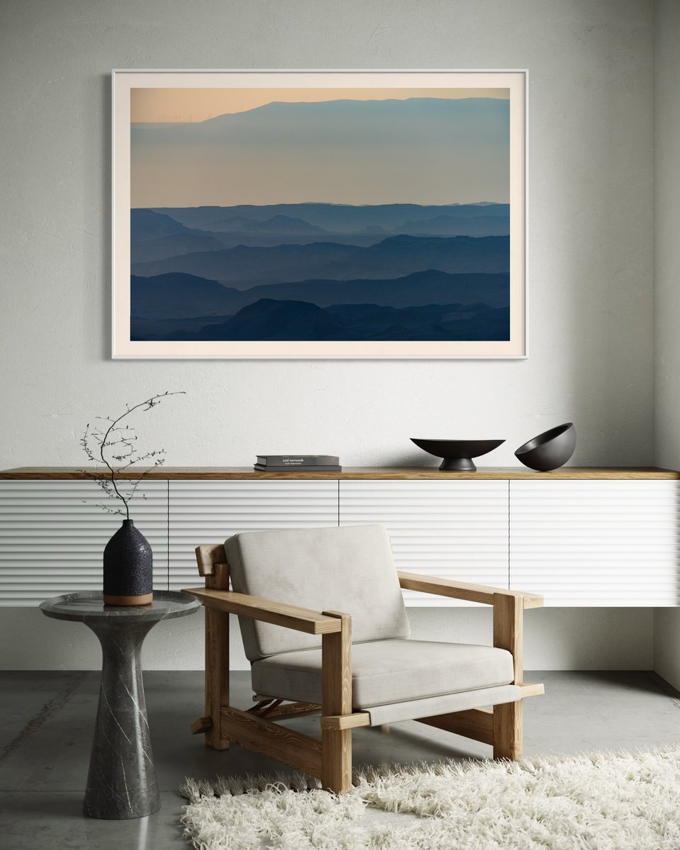 Photograph , Sunrise Over Ramon Crater #6 By Tal Paz-Fridman, 62 X 42, Artwork For Sale On Artfinder