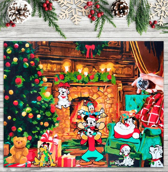 Before the celebration of Christmas