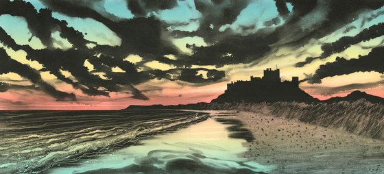 Storm Clouds, Bamburgh Castle