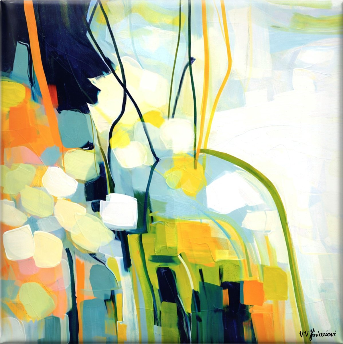  Warm Memories #3 By V+V Kniazievi, 39 X 39, Artwork For Sale On Artfinder