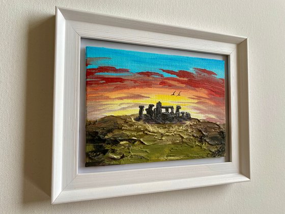 Stone Henge in a Frame