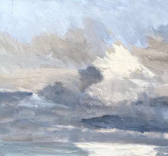 Early Autumn Light And Clouds