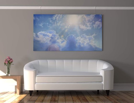 Modern Sky (172 x 92cm)