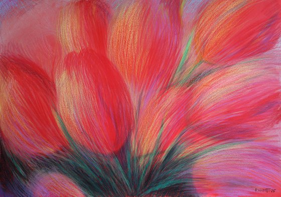 Tulips Red 6