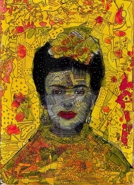 Portrait of Frida # 6