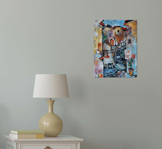 Mosaic Glimmers of Cudillero