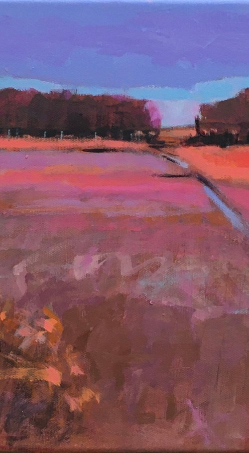 Channel. Original canvas painting by Chrissie Havers
