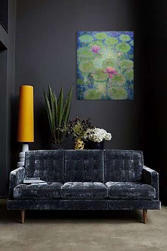 Garden of Light and Water Lilies.