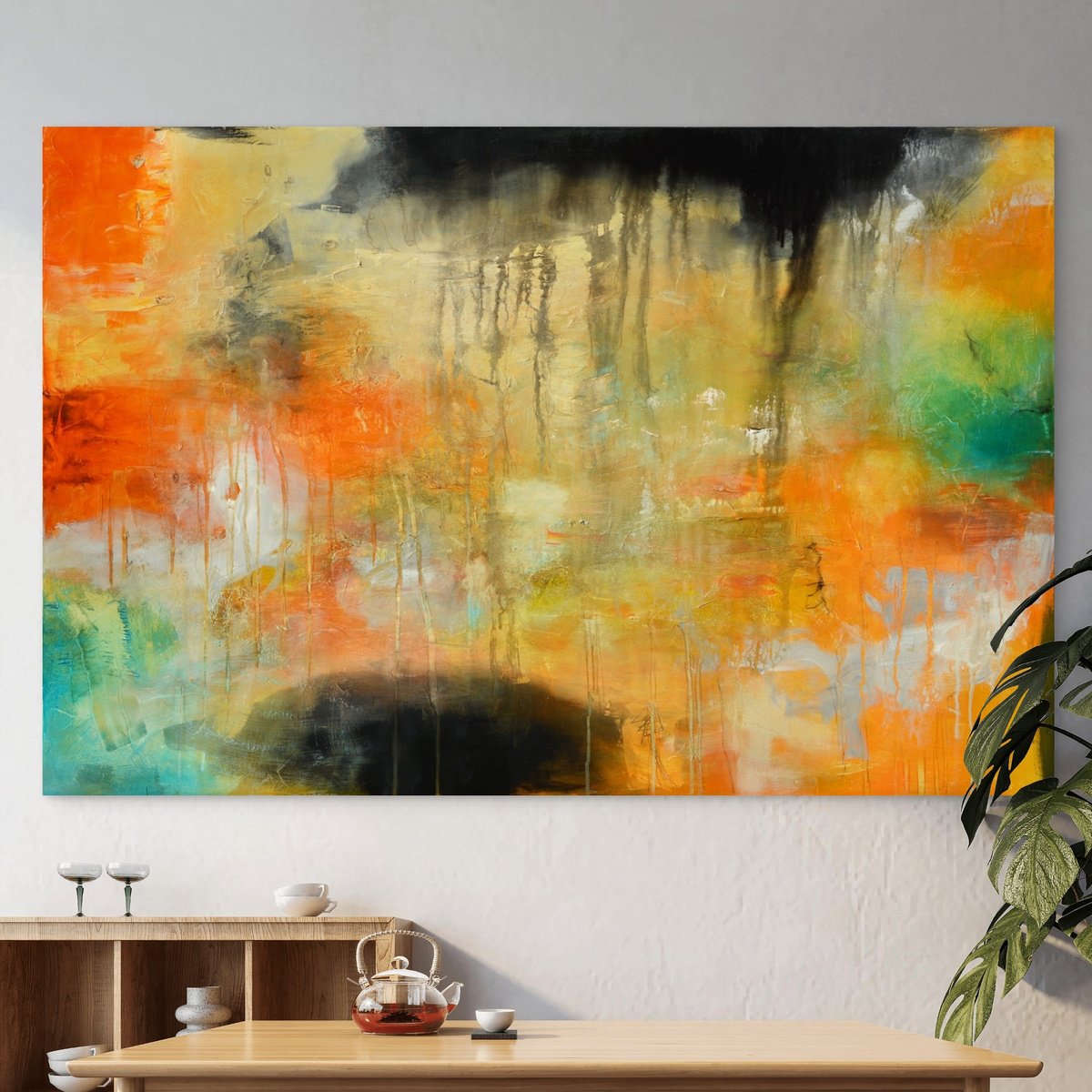  Fragmented Dawn By Andrada Anghel, 60 X 40, Artwork For Sale On Artfinder
