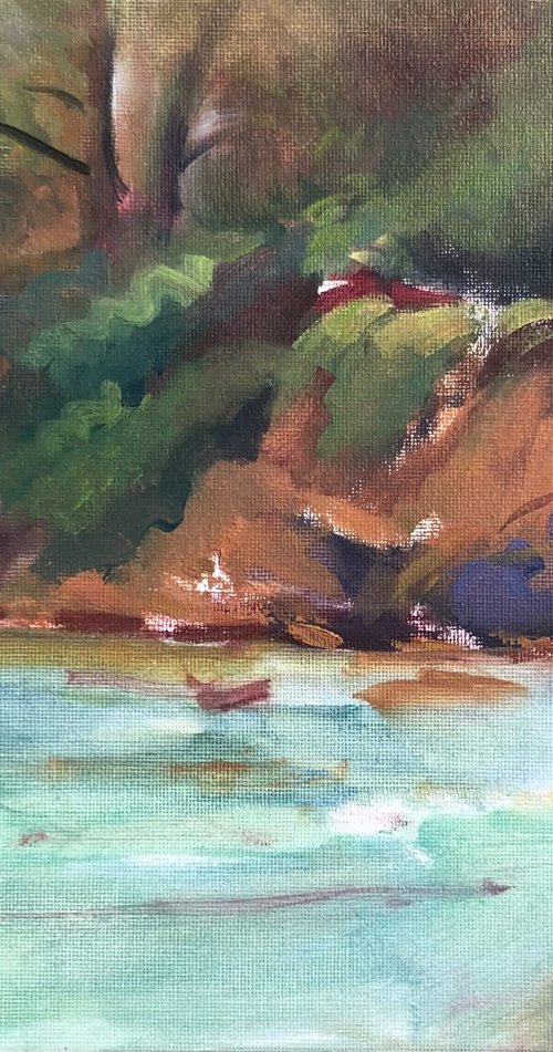 Coast Path to Gillan by Alexandra Morris