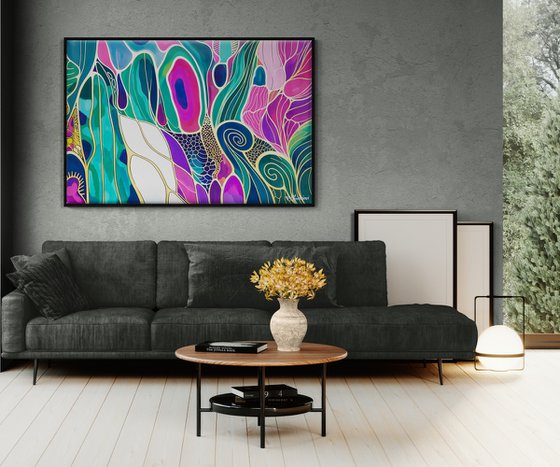 Jazz Style Flowers #14