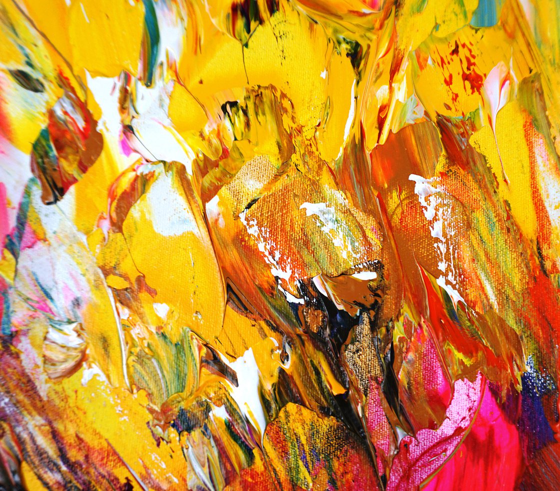 Blue Symphony L 3 Acrylic painting: Peter Nottrott | Artfinder