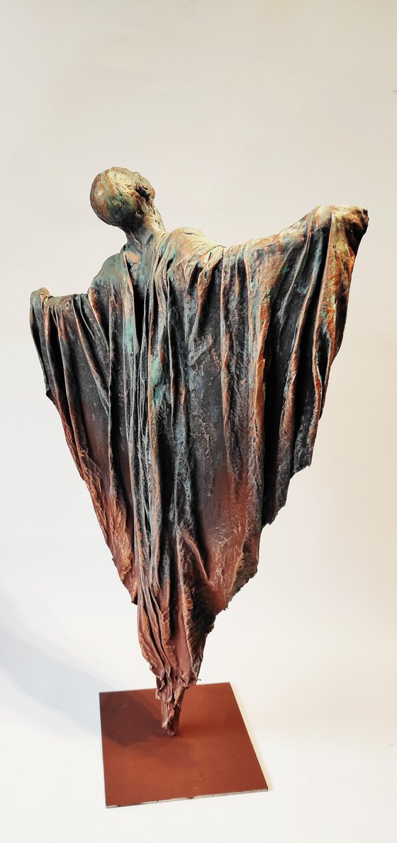 "Guardian angel I" Unique sculpture