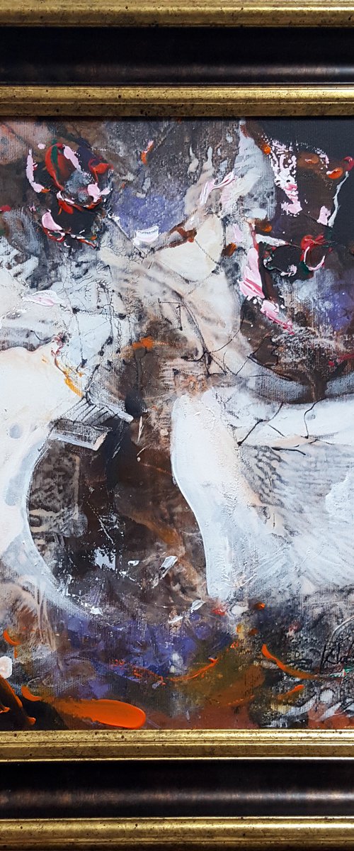 Found beauty stunning tehnique sublime still life painting by O KLOSKA by Kloska Ovidiu