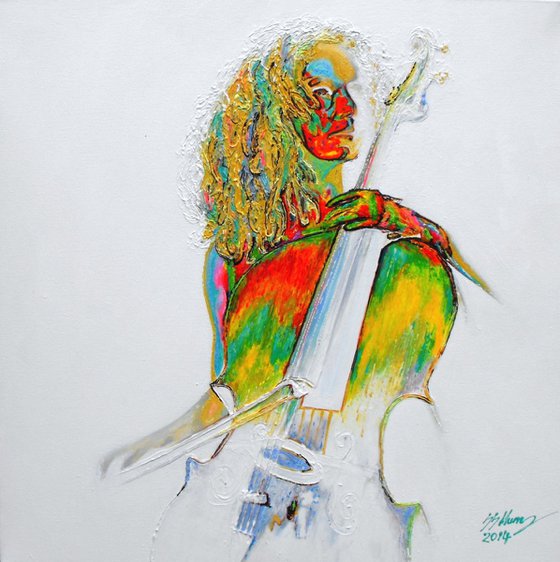 The Colours of Music 5; The Cellist: