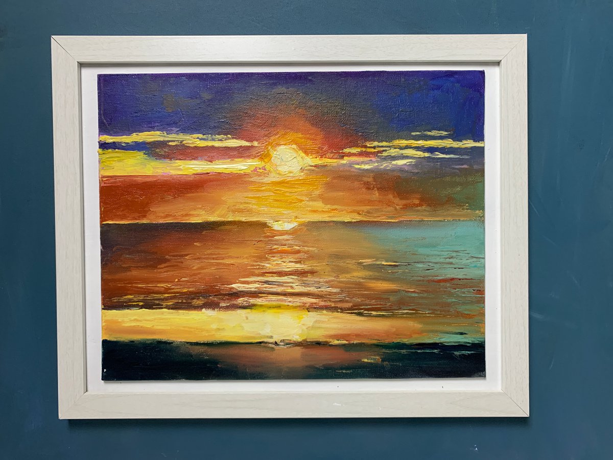 Abstract Landscape. By Vita Schagen, 15 X 12, Artwork For Sale On Artfinder
